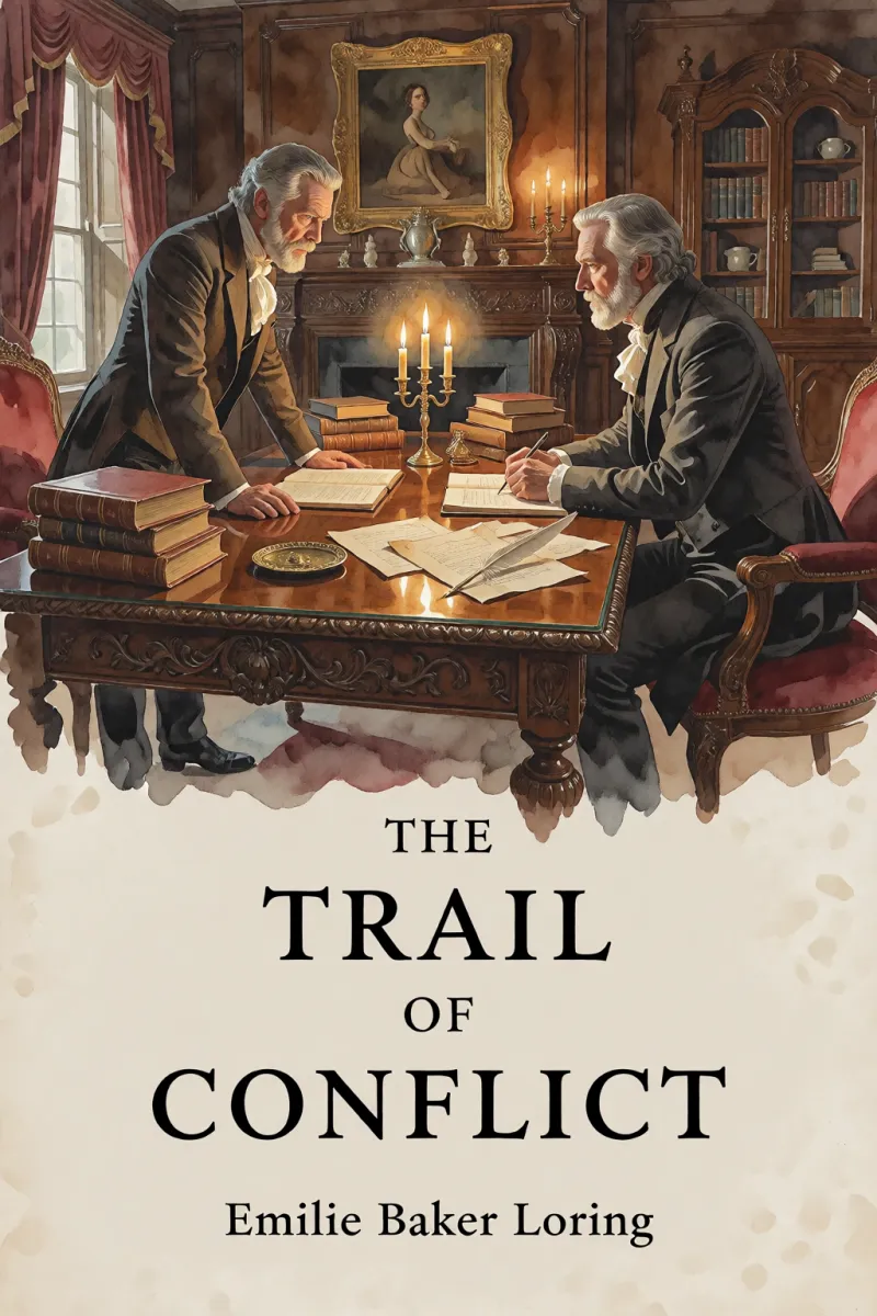 Cover of The Trail of Conflict by Emilie Baker Loring