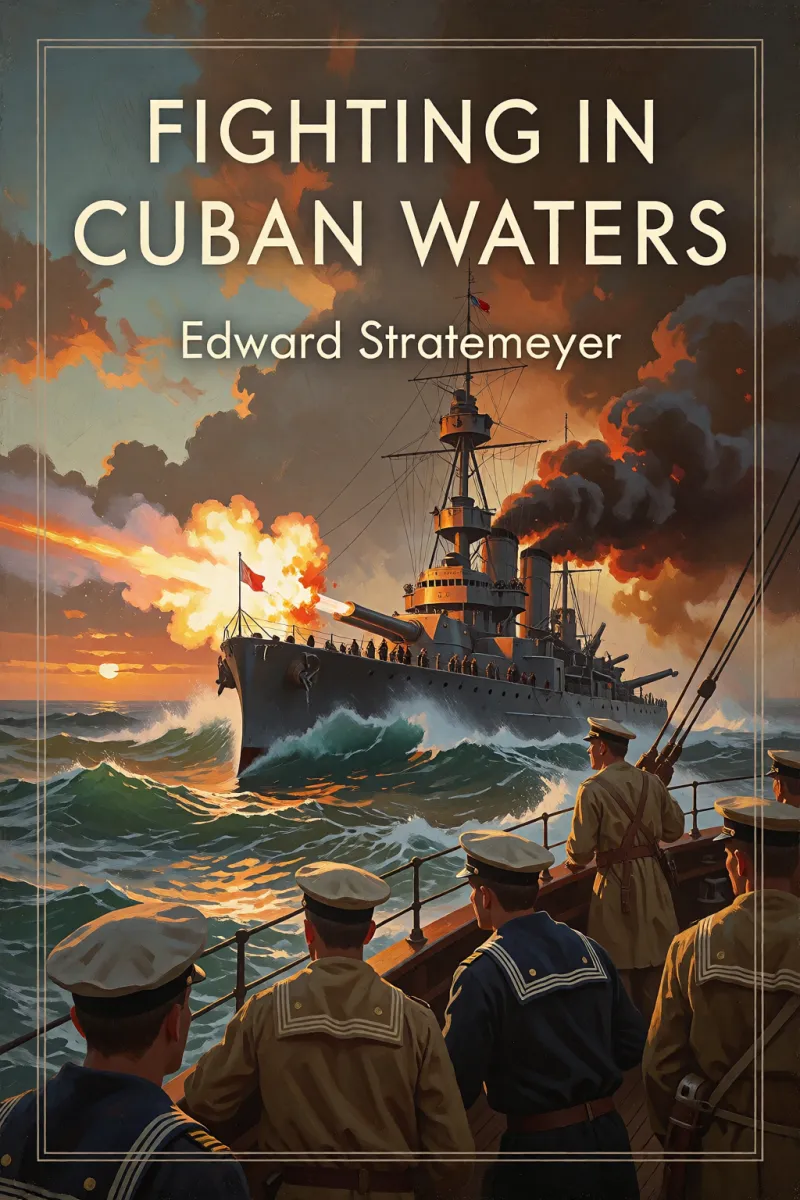 Cover of Fighting in Cuban waters by Edward Stratemeyer