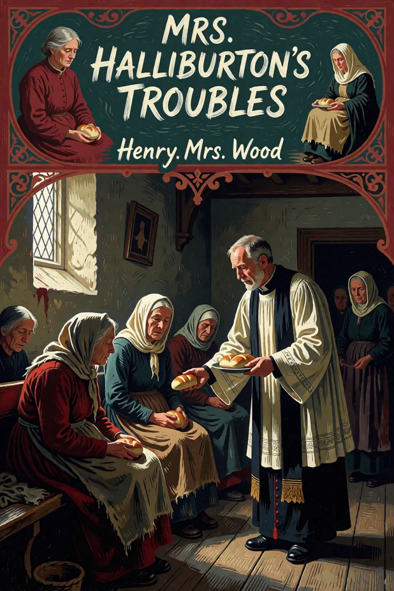 Cover of Mrs. Halliburton's Troubles by Henry Mrs. Wood