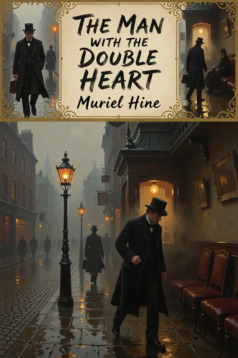 Cover of The Man with the Double Heart by Muriel Hine