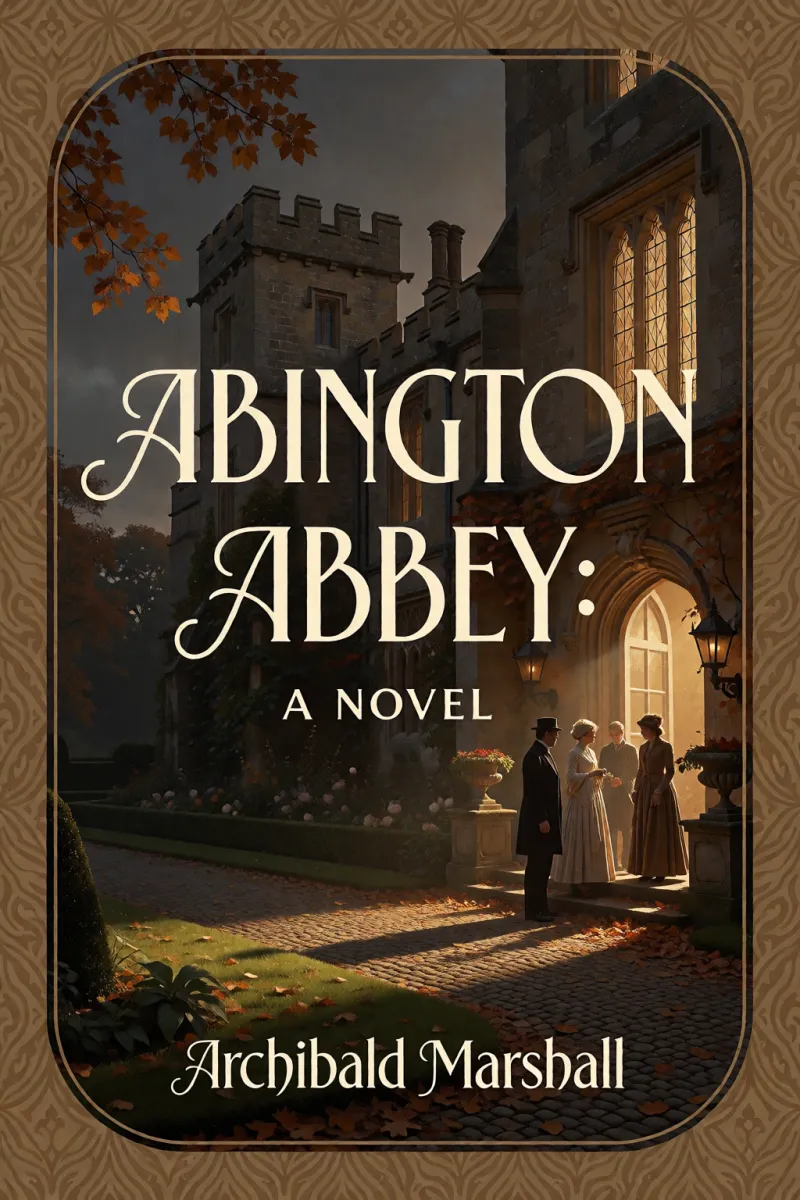 Cover of Abington Abbey: A Novel by Archibald Marshall