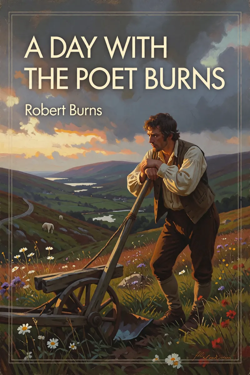 Cover of A day with the poet Burns by Robert Burns