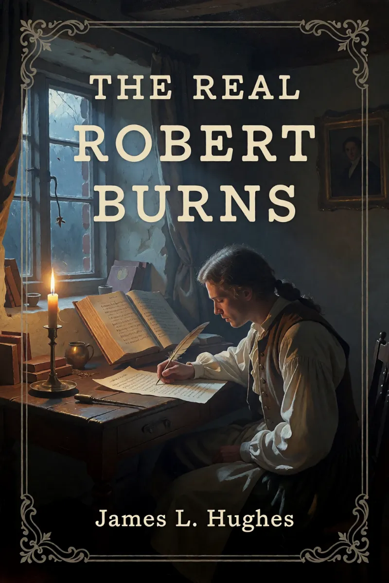 Cover of The Real Robert Burns by James L. Hughes