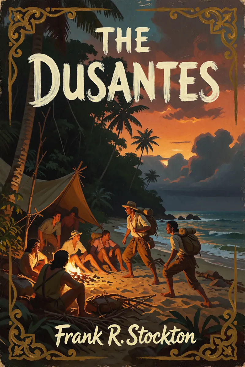 Cover of The Dusantes by Frank R. Stockton