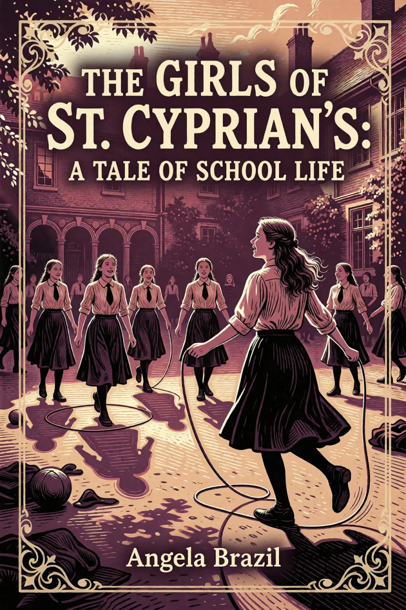 Cover of The Girls of St. Cyprian's: A Tale of School Life by Angela Brazil