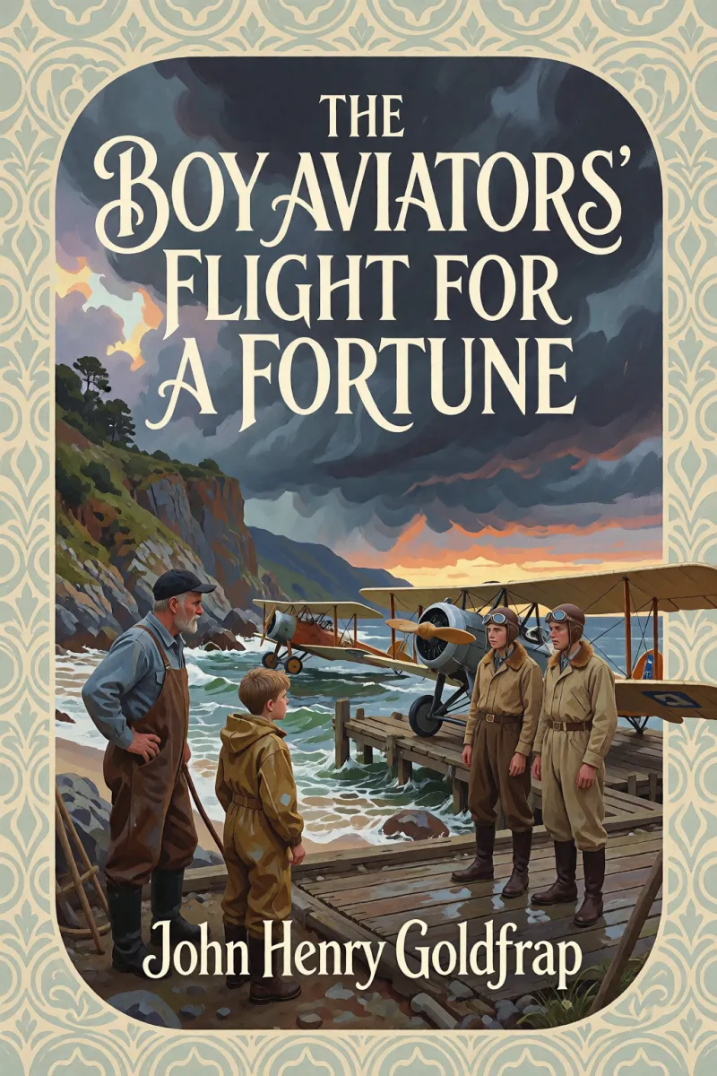 Cover of The Boy Aviators' Flight for a Fortune by John Henry Goldfrap