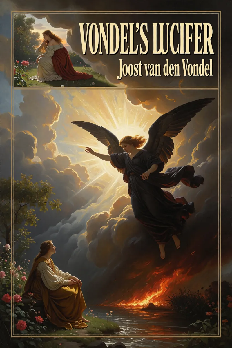 Cover of Vondel's Lucifer by Joost van den Vondel