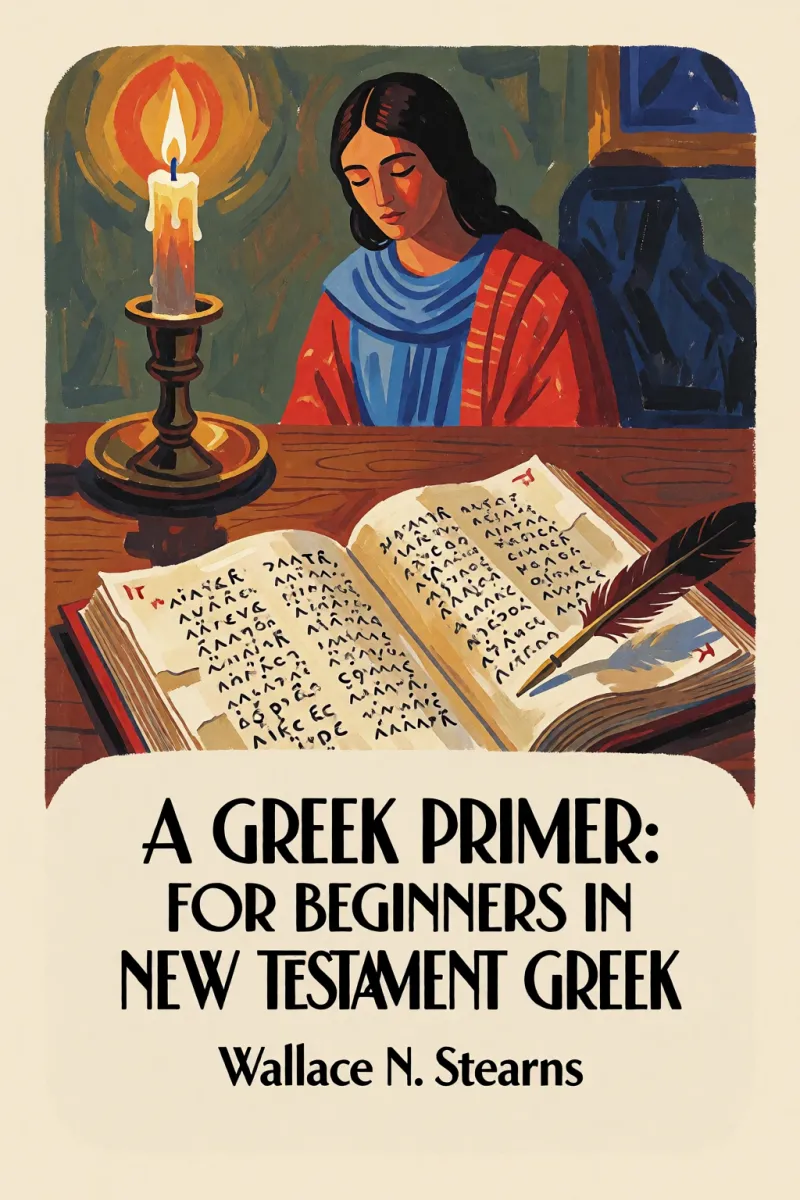 Cover of A Greek Primer: For Beginners in New Testament Greek by Wallace N. Stearns