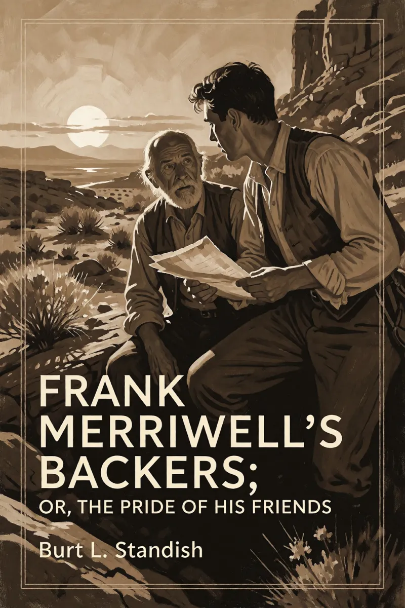 Cover of Frank Merriwell's Backers; Or, The Pride of His Friends by Burt L. Standish