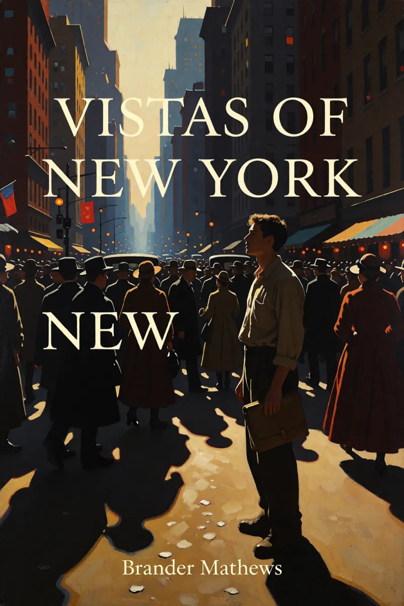 Cover of Vistas of New York by Brander Matthews