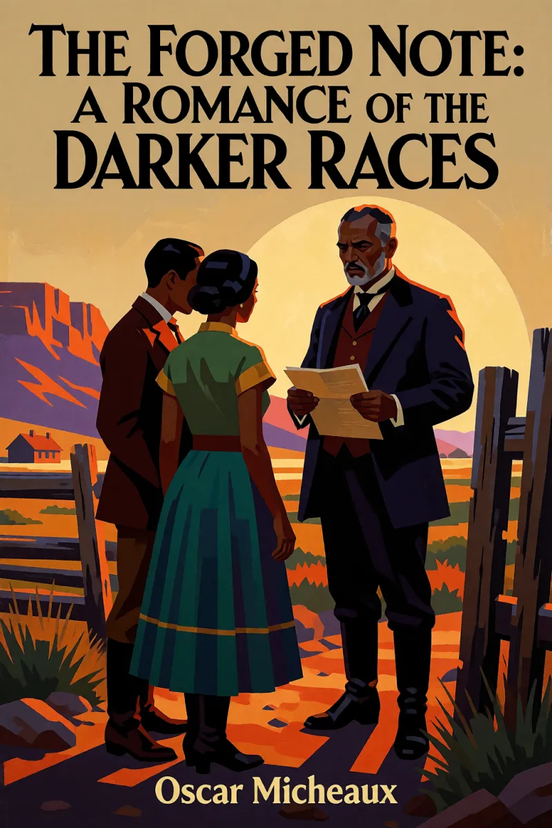 Cover of The Forged Note: A Romance of the Darker Races by Oscar Micheaux