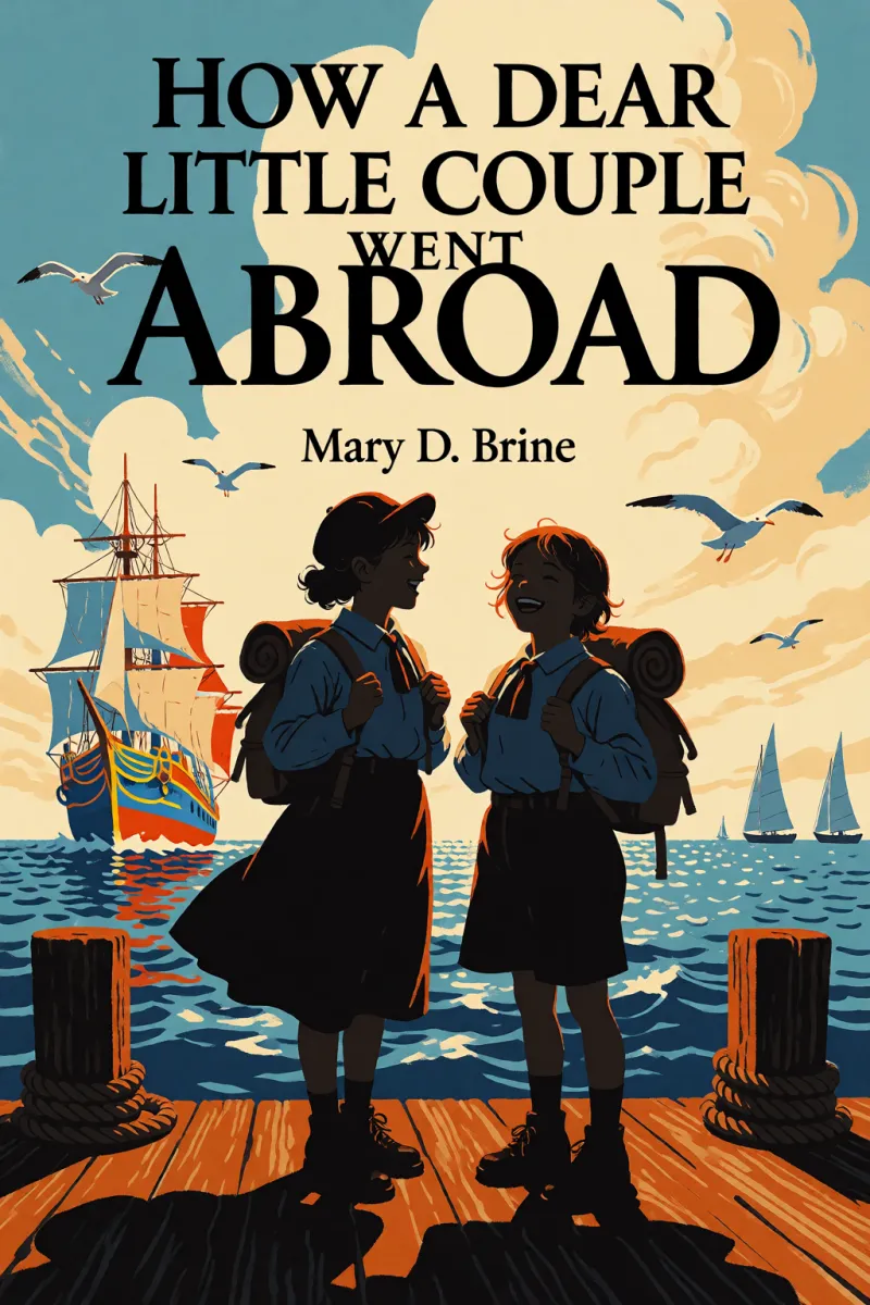 Cover of How "a dear little couple" went abroad by Mary D. Brine