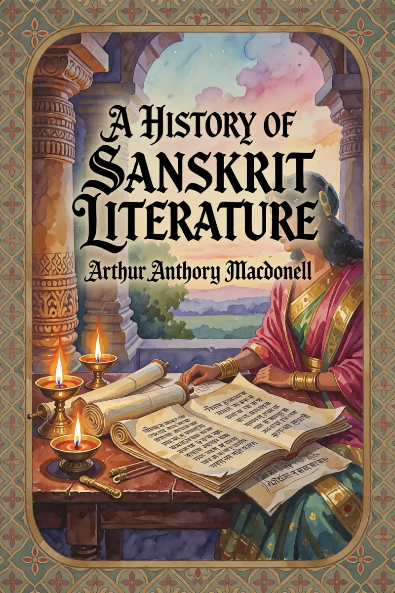 Cover of A History of Sanskrit Literature by Arthur Anthony Macdonell