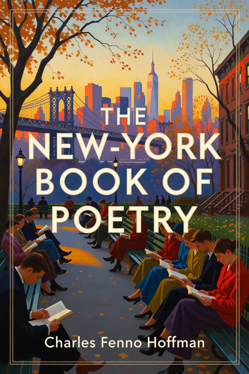 Cover of The New-York Book of Poetry by Charles Fenno Hoffman
