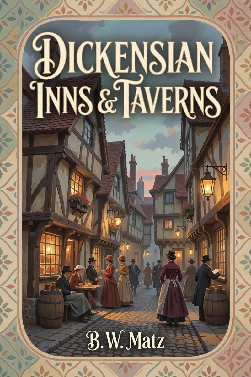 Cover of Dickensian Inns & Taverns by B. W. Matz