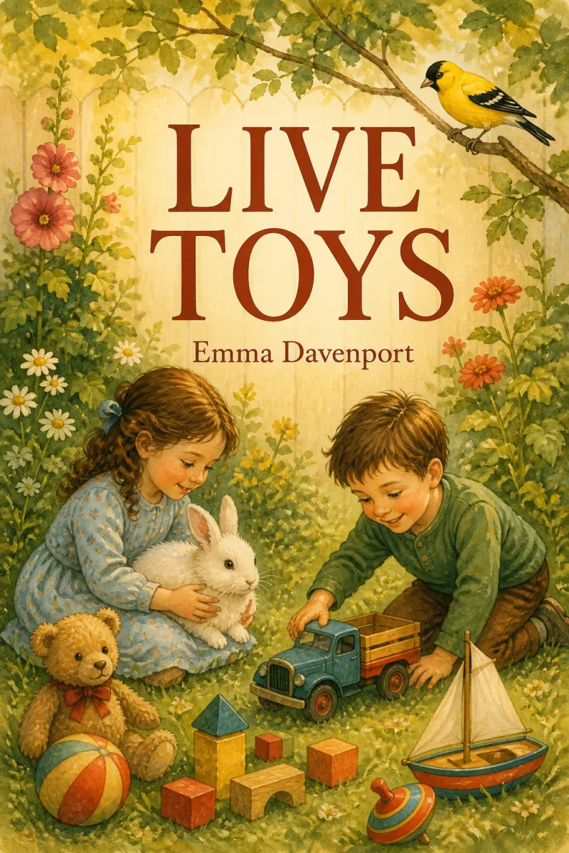Cover of Live toys by Emma Davenport