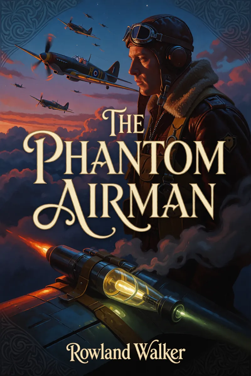 Cover of The Phantom Airman by Rowland Walker