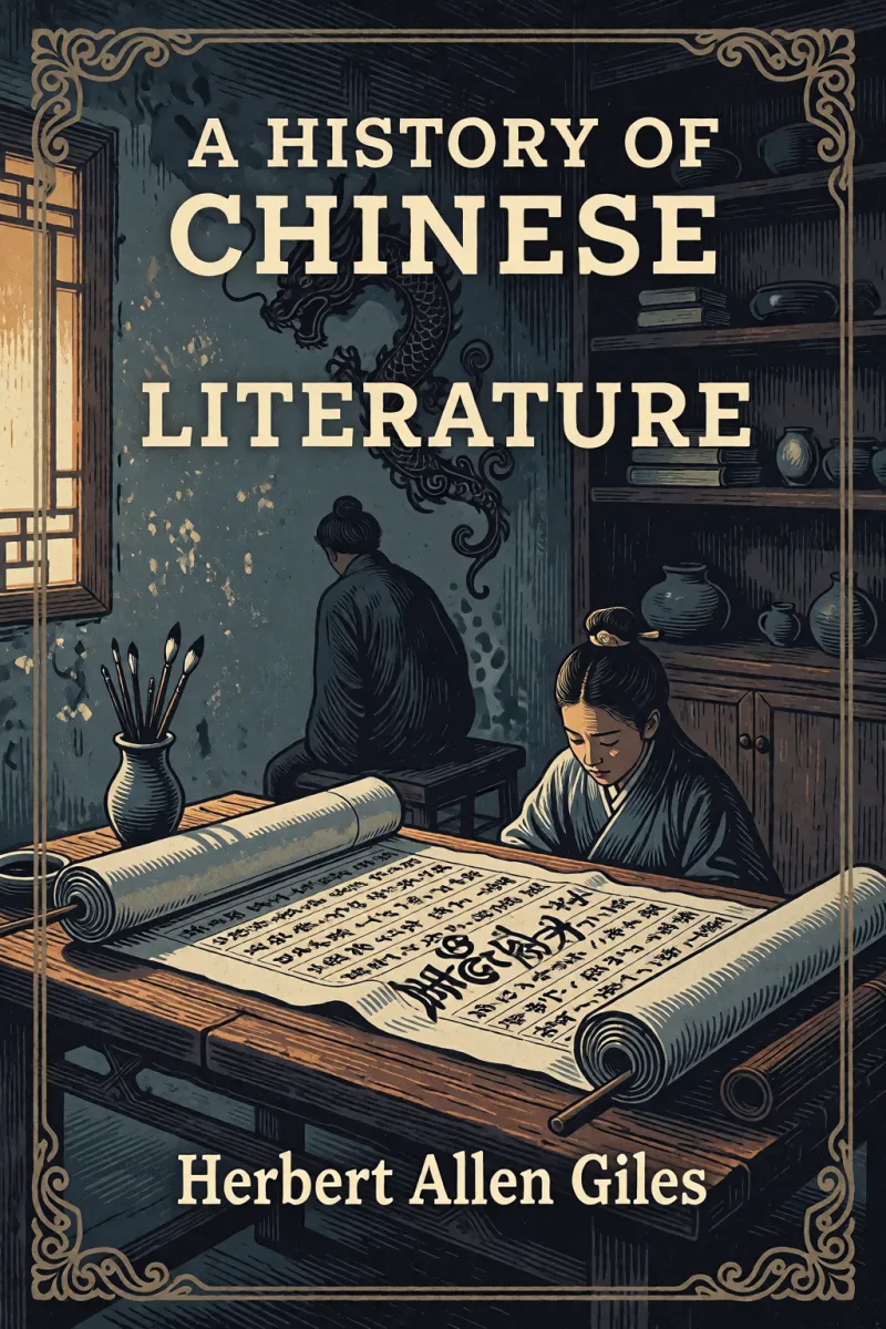 Cover of A History of Chinese Literature by Herbert Allen Giles
