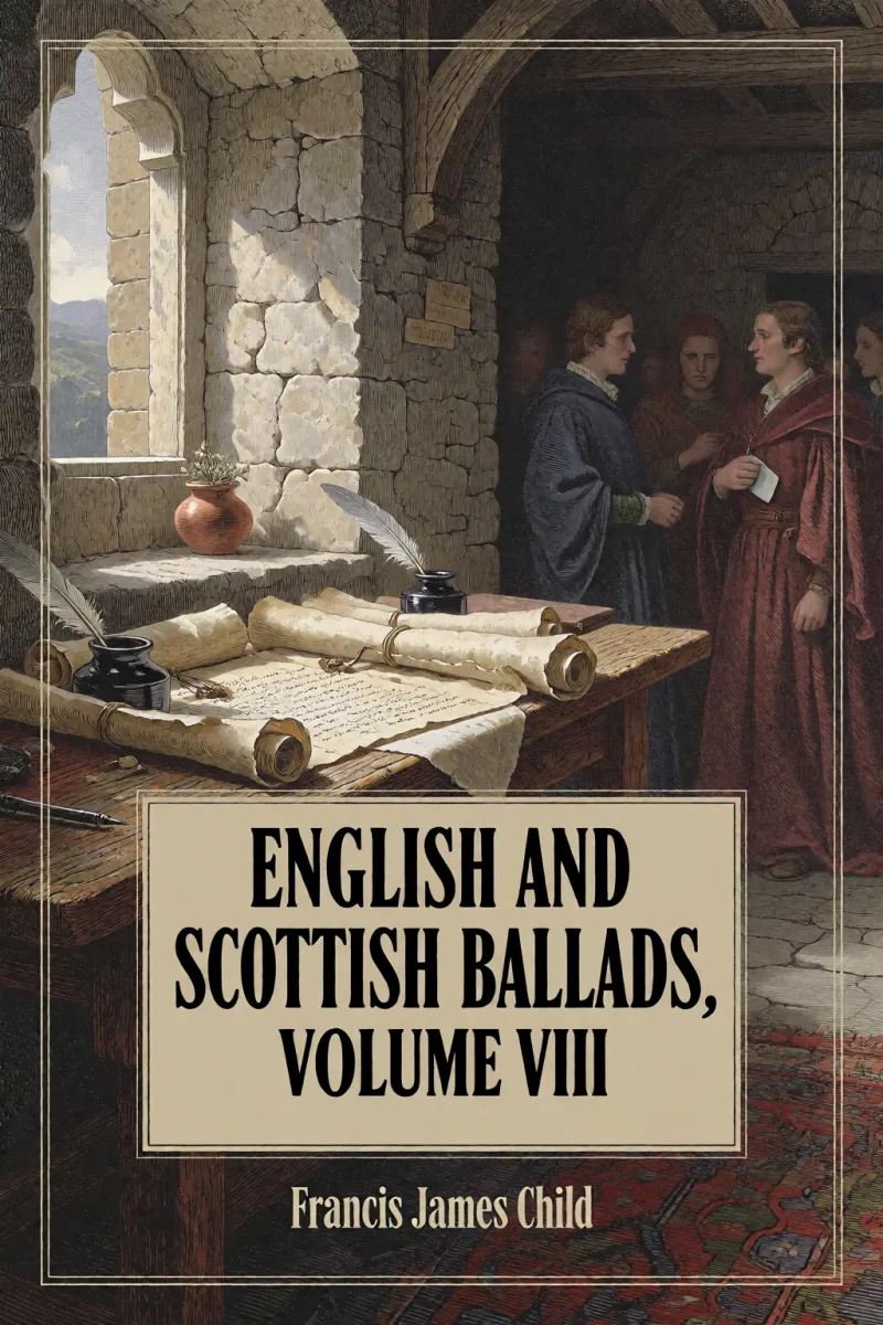 Cover of English and Scottish Ballads, Volume VIII by Francis James Child