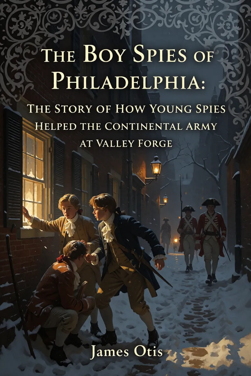 Cover of The Boy Spies of Philadelphia: The Story of How the Young Spies Helped the Continental Army at Valley Forge by James Otis