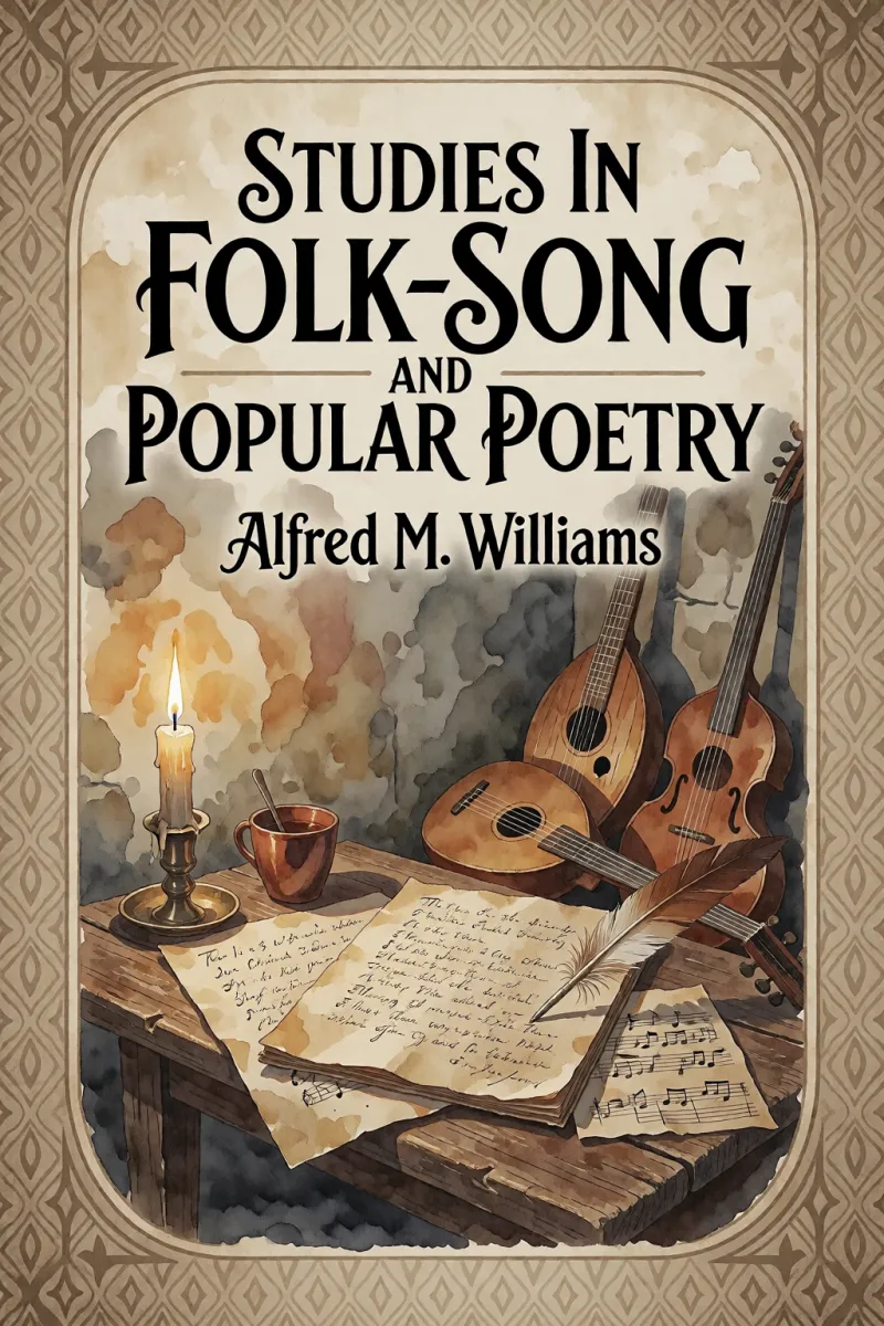 Cover of Studies in Folk-Song and Popular Poetry by Alfred M. Williams