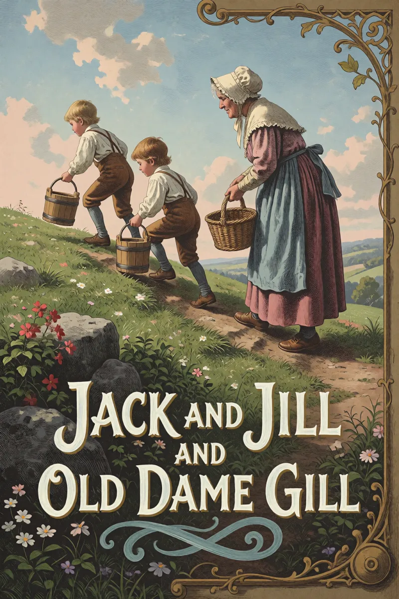 Cover of Jack and Jill and Old Dame Gill by Anonymous