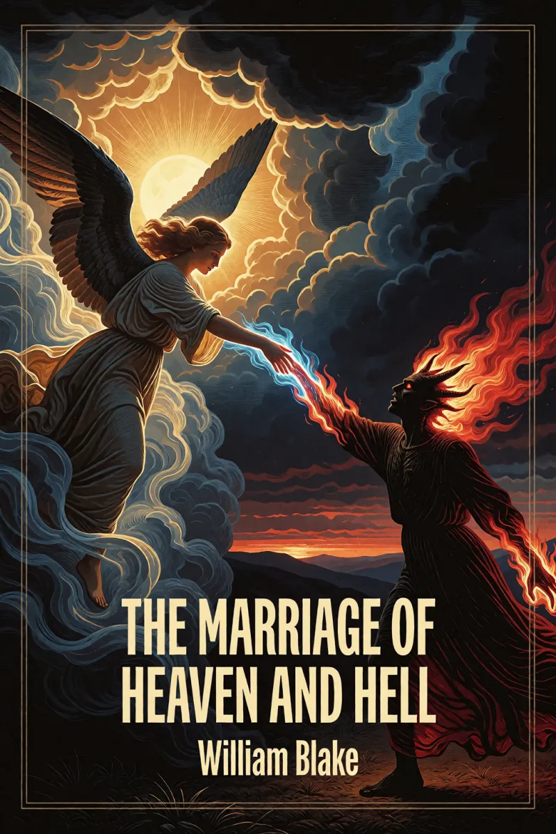 Cover of The Marriage of Heaven and Hell by William Blake