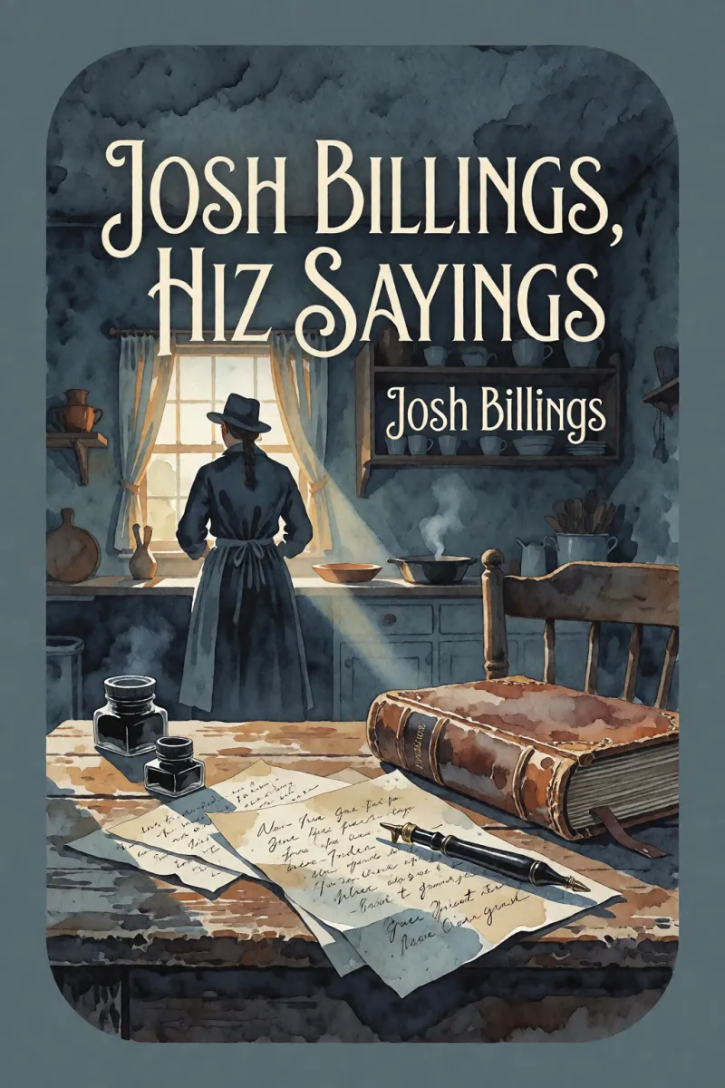 Cover of Josh Billings, Hiz Sayings by Josh Billings