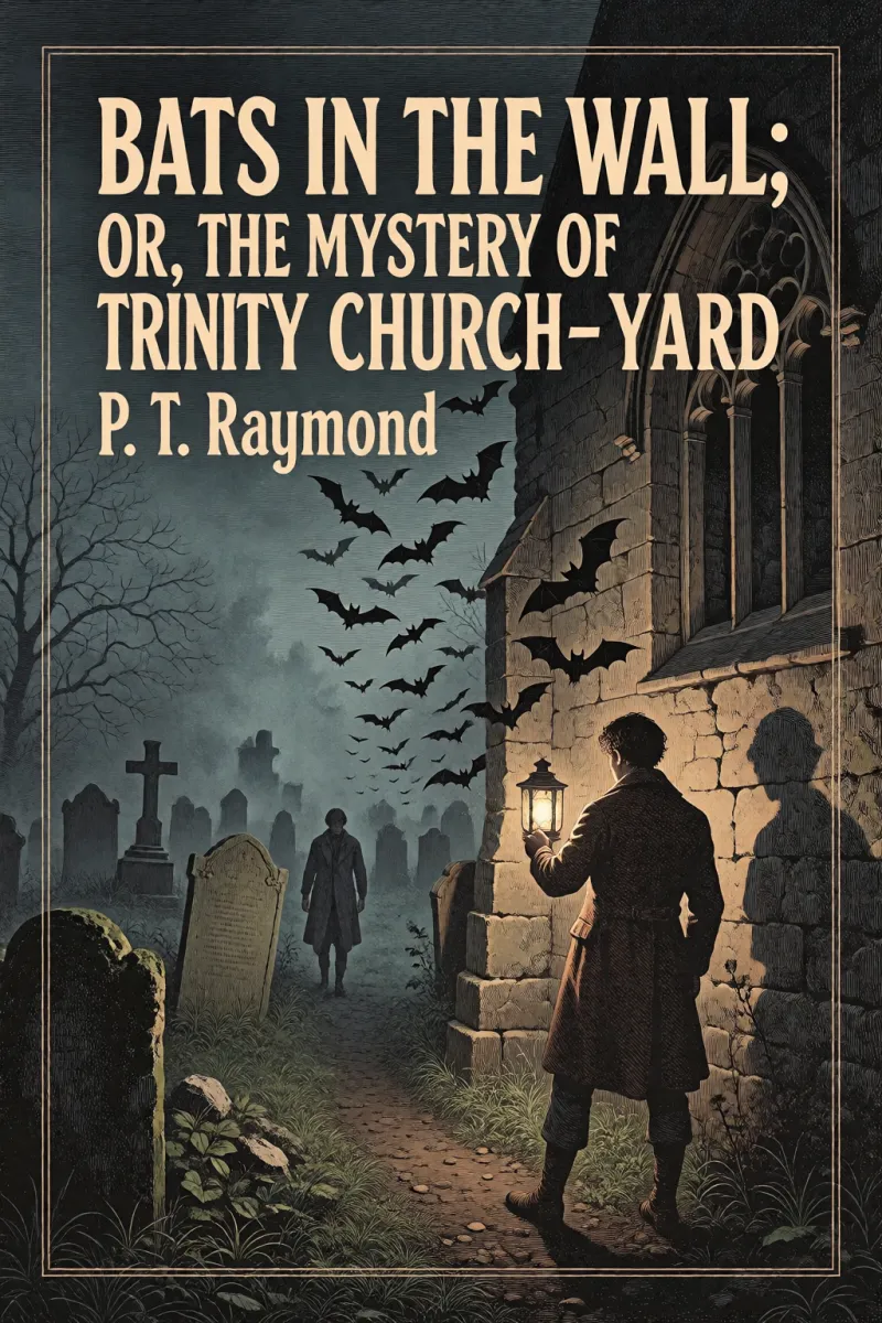 Cover of Bats in the Wall; or, The Mystery of Trinity Church-yard by P. T. Raymond