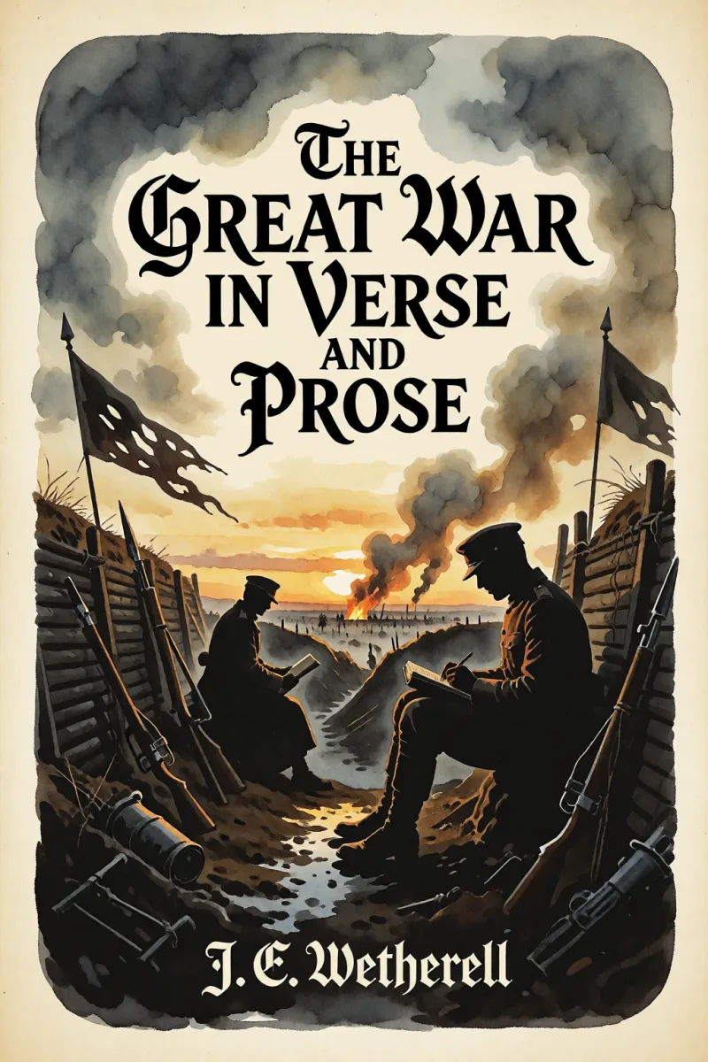 Cover of The Great War in Verse and Prose by J. E. Wetherell