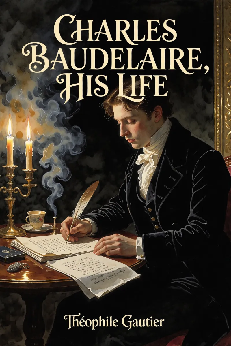 Cover of Charles Baudelaire, His Life by Théophile Gautier