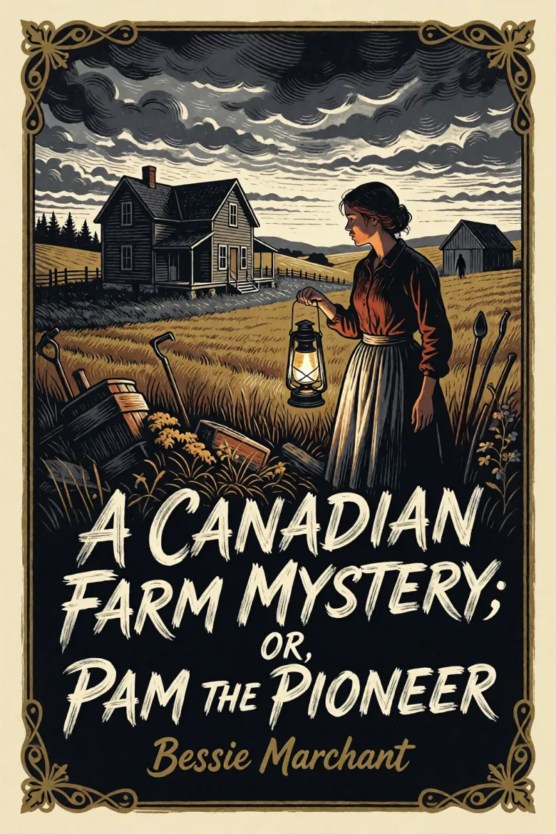 Cover of A Canadian Farm Mystery; Or, Pam the Pioneer by Bessie Marchant