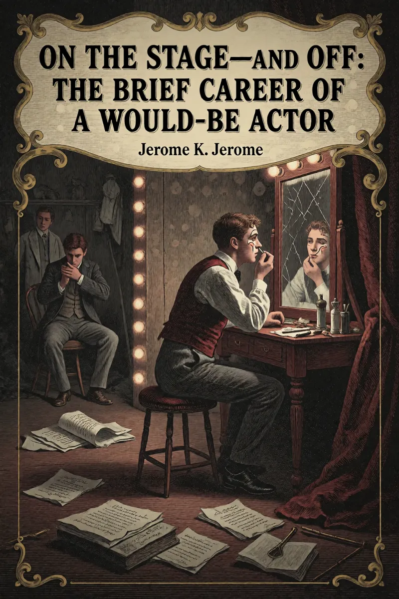 Cover of On the Stage--and Off: The Brief Career of a Would-Be Actor by Jerome K. Jerome