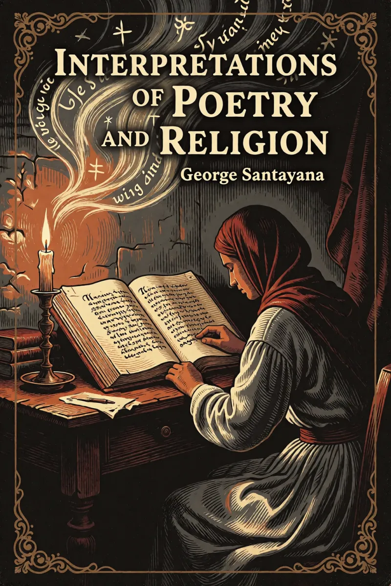 Cover of Interpretations of Poetry and Religion by George Santayana