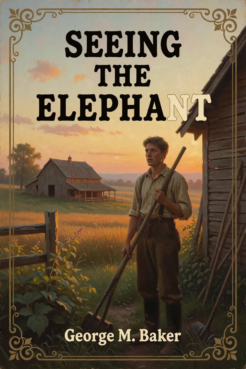 Cover of Seeing the Elephant by George M. Baker