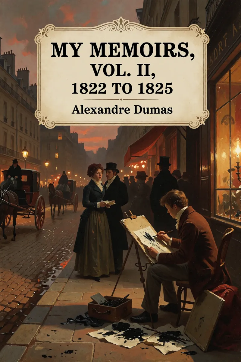 Cover of My Memoirs, Vol. II, 1822 to 1825 by Alexandre Dumas