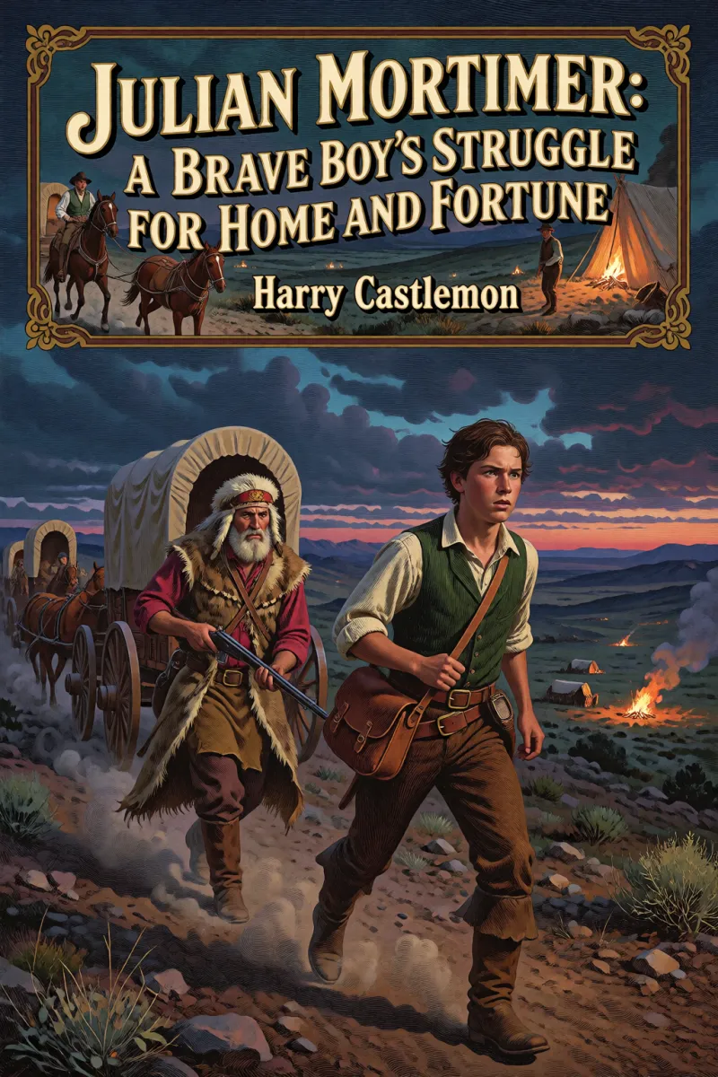Cover of Julian Mortimer: A Brave Boy's Struggle for Home and Fortune by Harry Castlemon