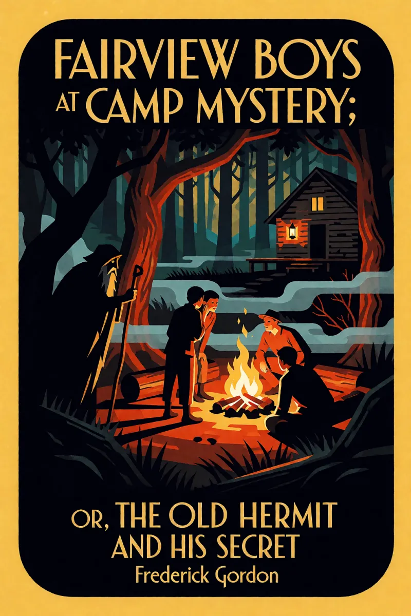Cover of Fairview Boys at Camp Mystery; or, the Old Hermit and His Secret by Frederick Gordon