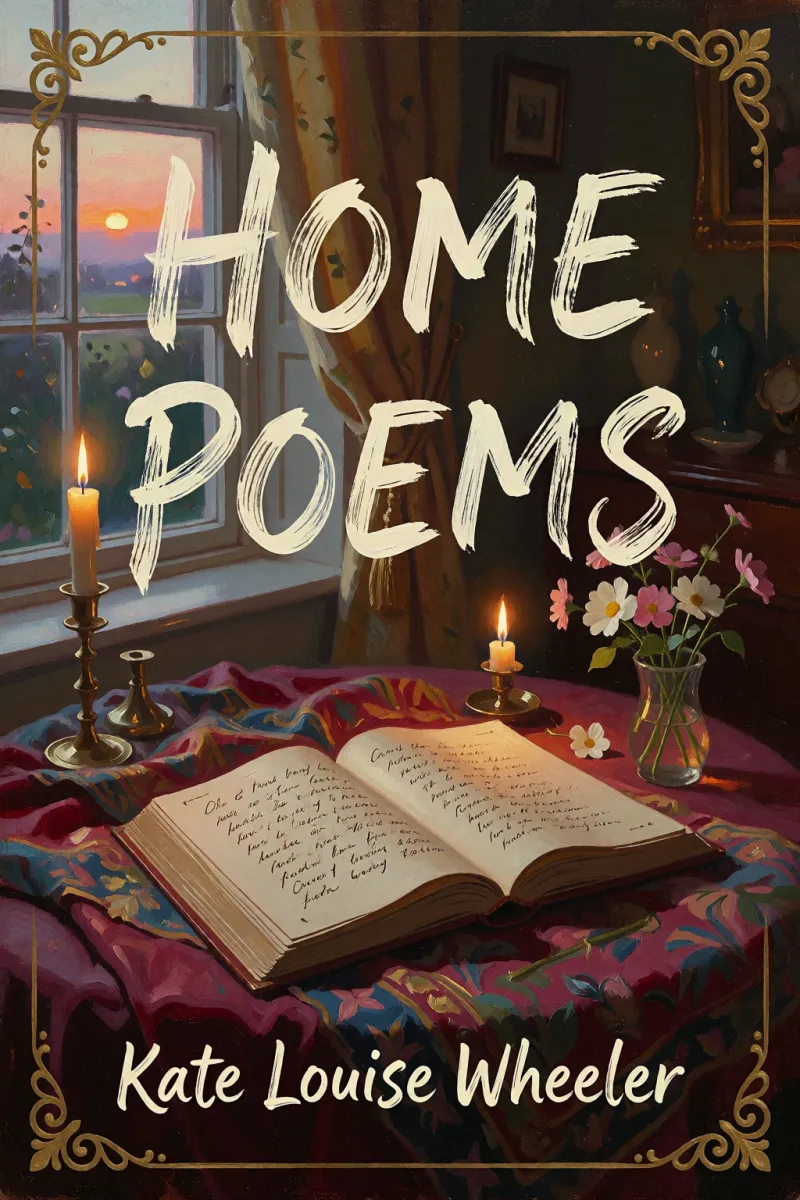 Cover of Home Poems by Kate Louise Wheeler