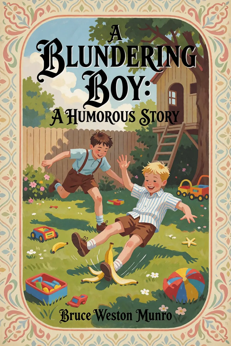 Cover of A Blundering Boy: A Humorous Story by Bruce Weston Munro