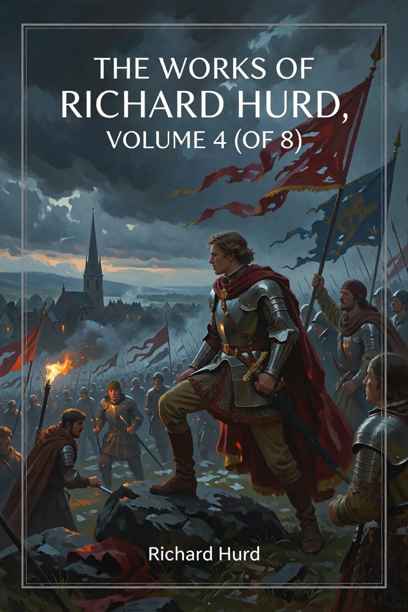 Cover of The works of Richard Hurd, volume 4 (of 8) by Richard Hurd