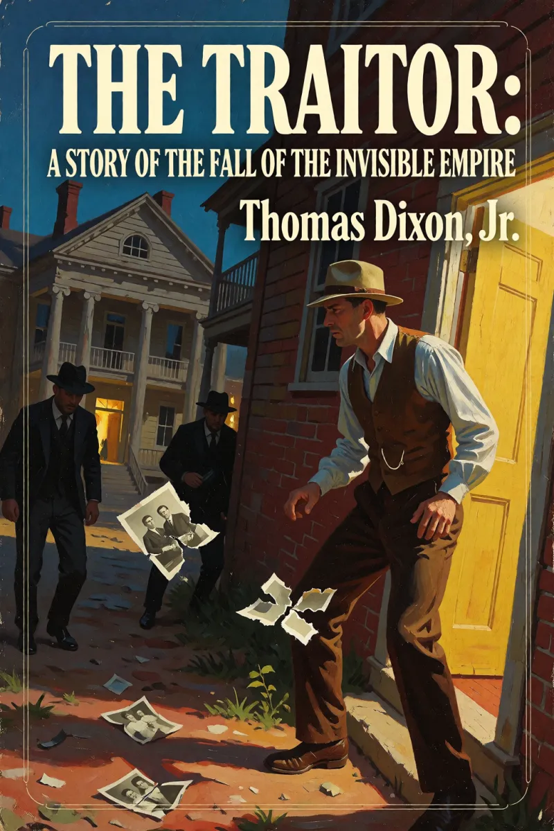 Cover of The Traitor: A Story of the Fall of the Invisible Empire by Thomas Dixon, Jr.