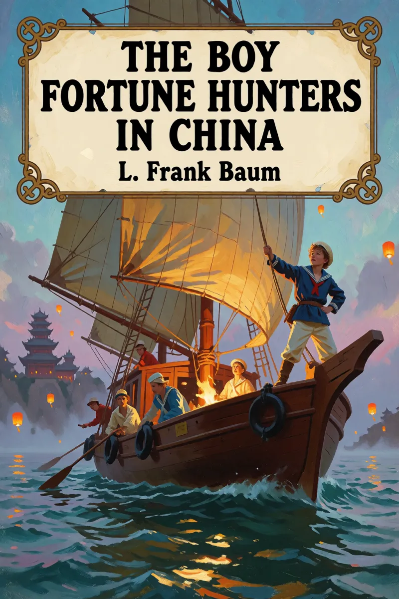 Cover of The Boy Fortune Hunters in China by L. Frank Baum