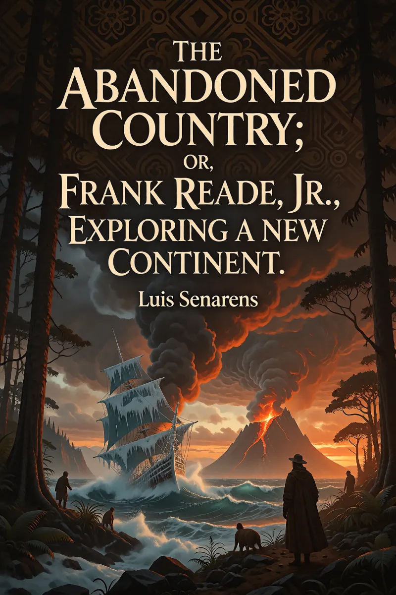 Cover of The Abandoned Country; or, Frank Reade, Jr., Exploring a New Continent. by Luis Senarens