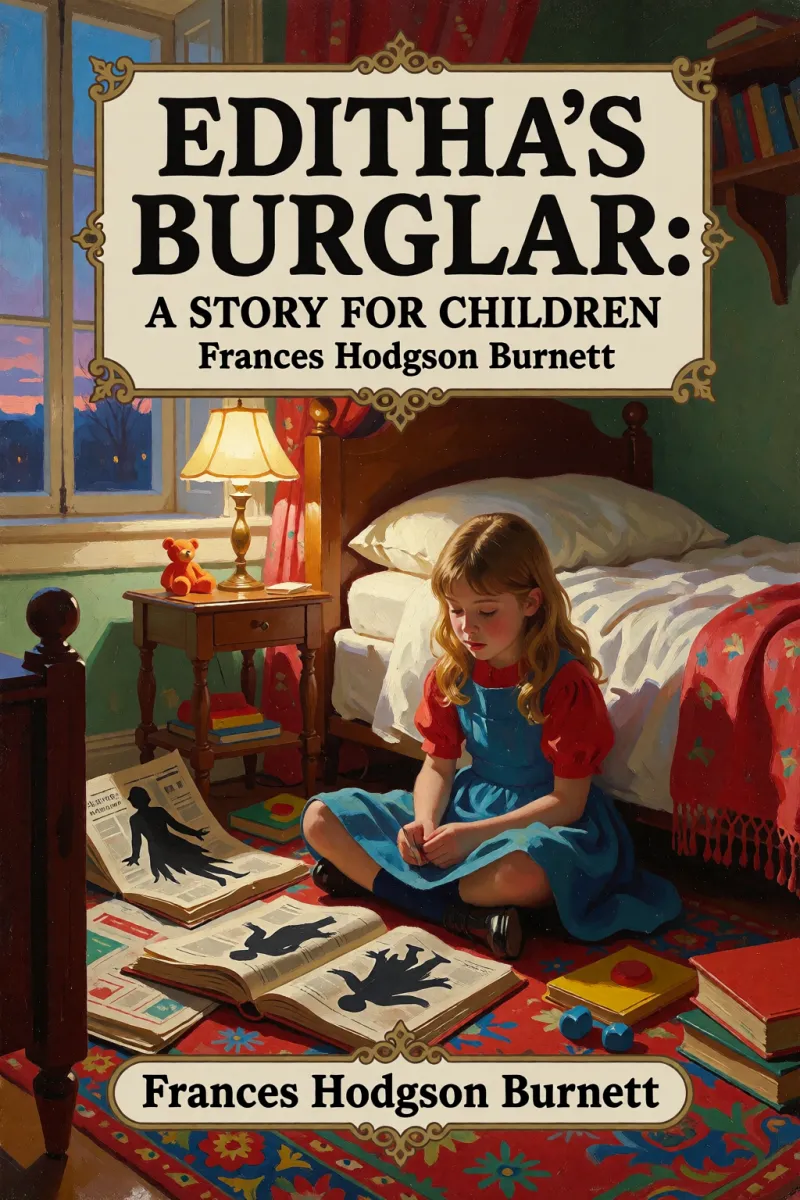 Cover of Editha's Burglar: A Story for Children by Frances Hodgson Burnett