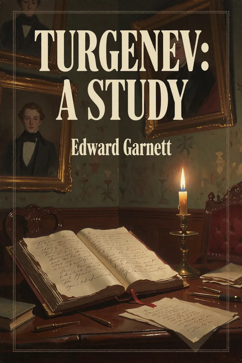 Cover of Turgenev: A Study by Edward Garnett