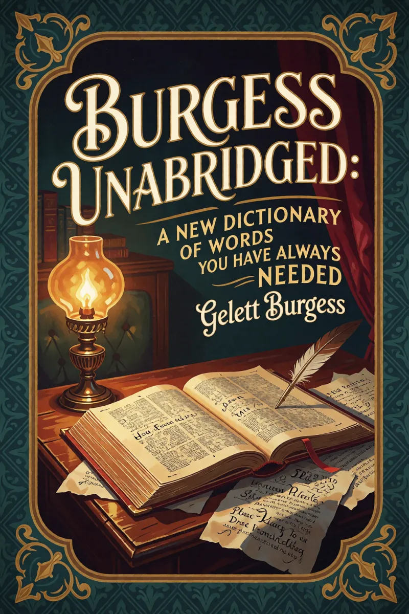Cover of Burgess Unabridged: A new dictionary of words you have always needed by Gelett Burgess