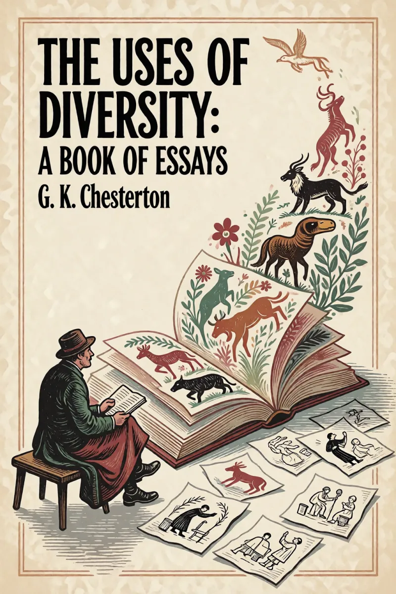 Cover of The Uses of Diversity: A book of essays by G. K. Chesterton