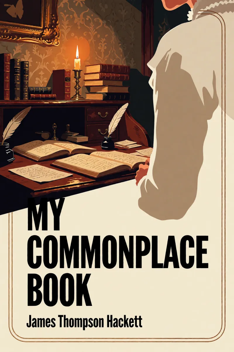 Cover of My Commonplace Book by James Thompson Hackett