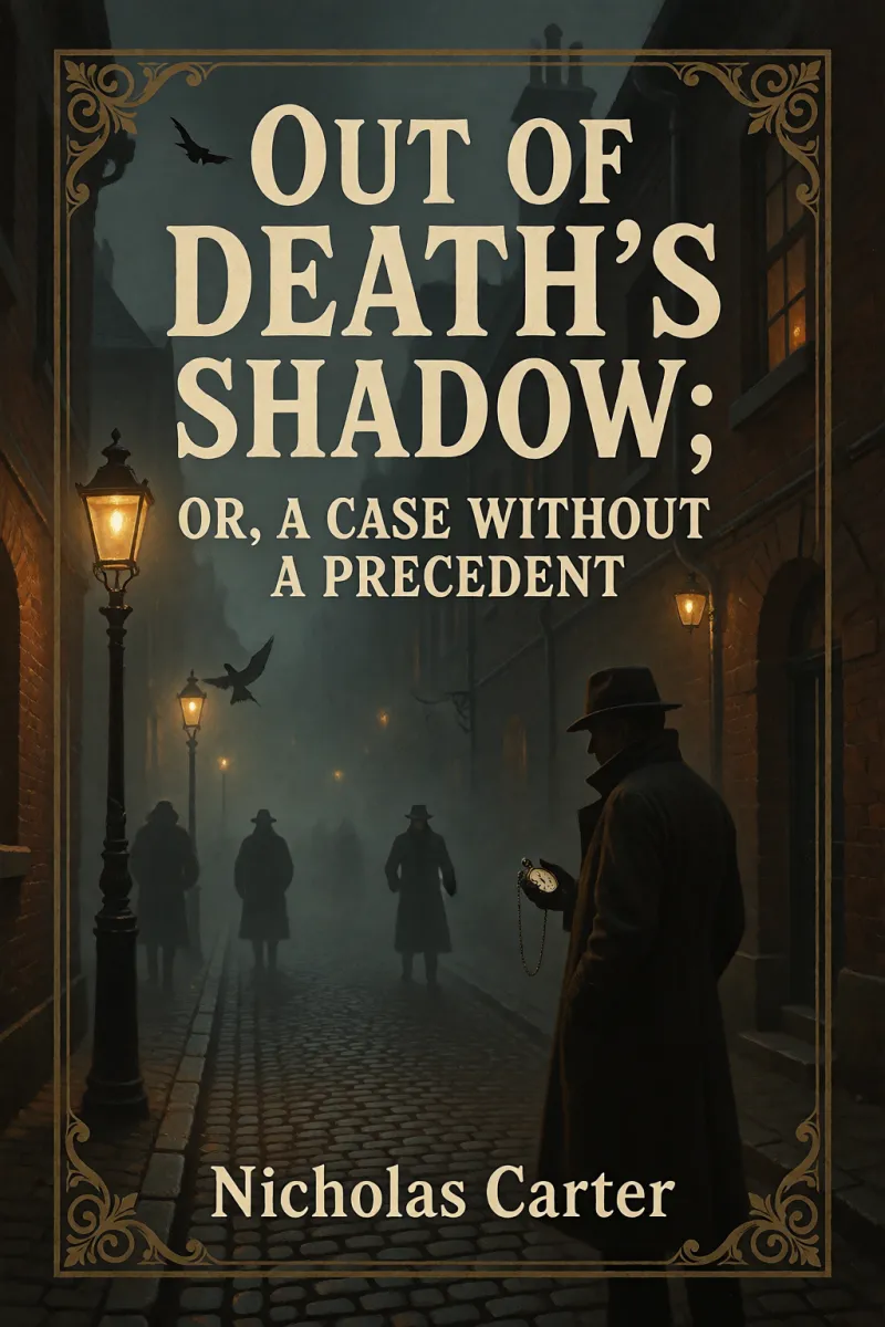 Cover of Out of Death's Shadow; Or, A Case Without a Precedent by Nicholas Carter